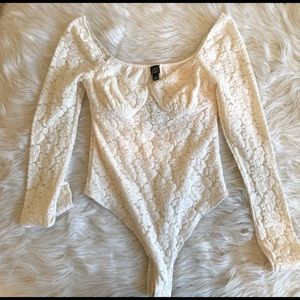 Wild Fable lace body suite Size Small